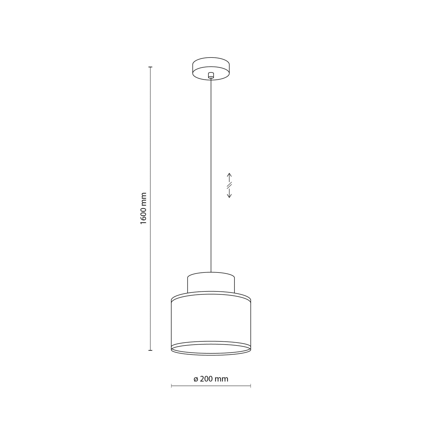 Duo White Jute Scandinavian Pendant Ceiling Light for Kitchen Island, Dining Room & Natural Interiors LumoCrafts