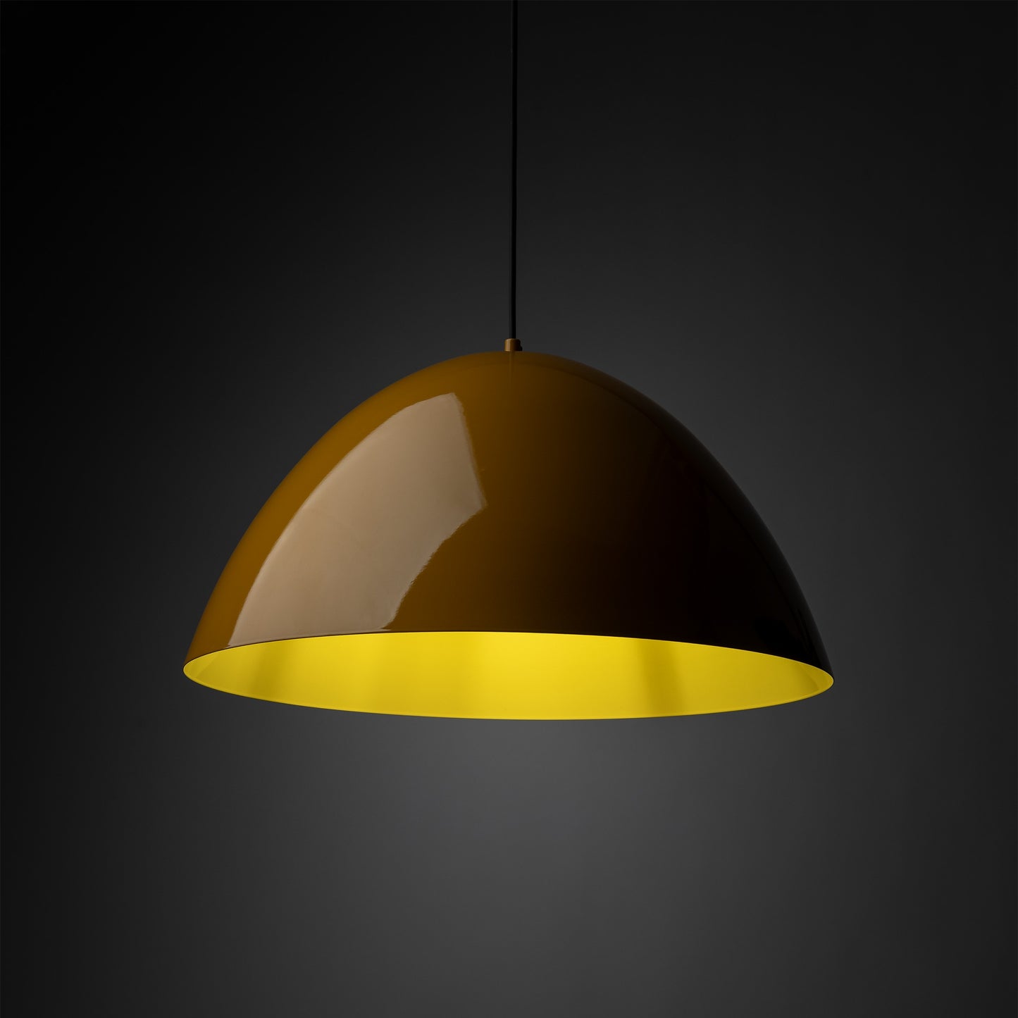 Suspension FARO Ocre Mid-Century Modern L