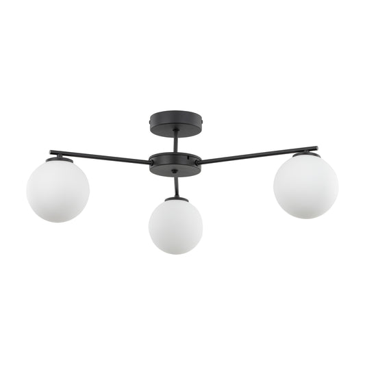 ELTON Black Scandinavian Ceiling Lamp 3