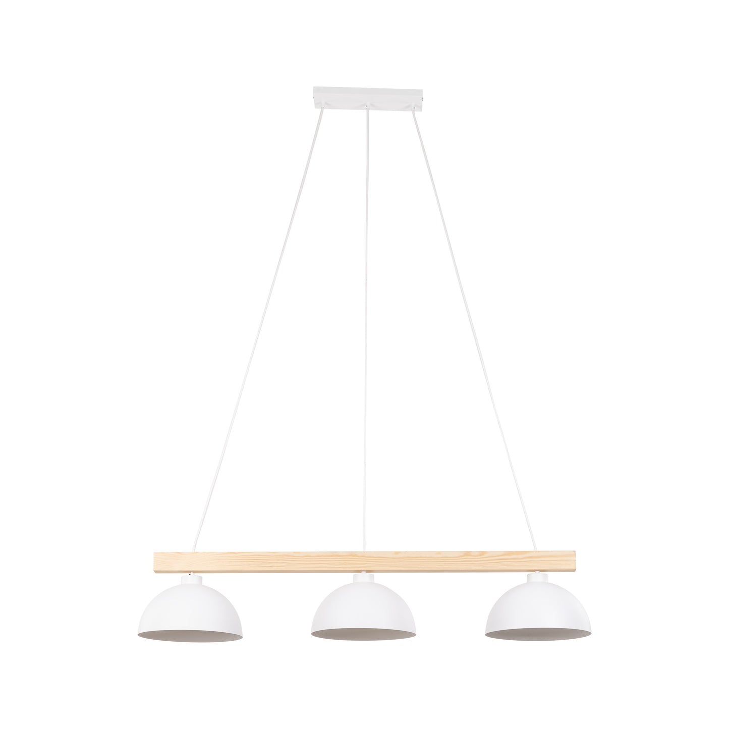 OSLO White Scandinavian Pendant Light 3