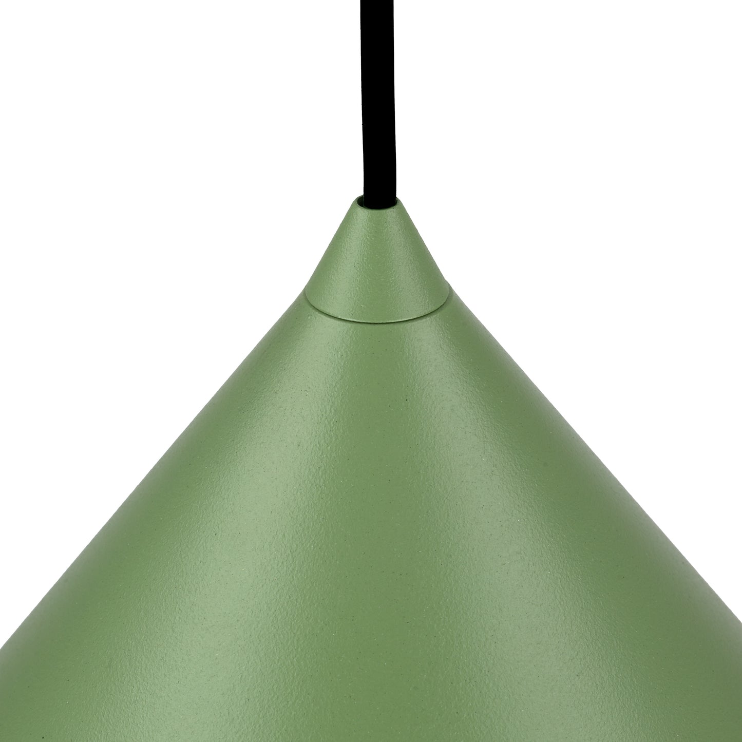 Suspension minimaliste moderne extra large noire CONO