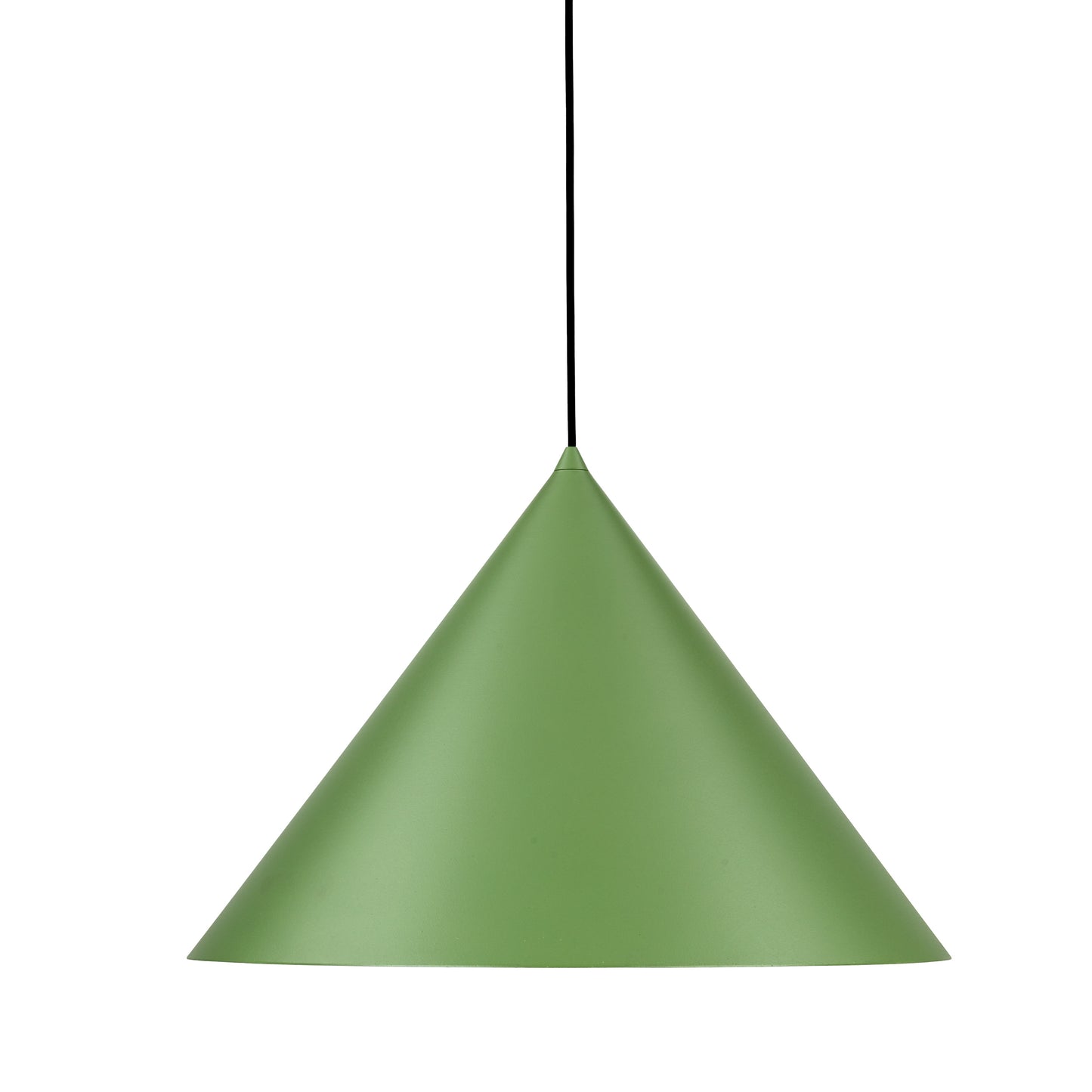 Suspension minimaliste moderne extra large noire CONO