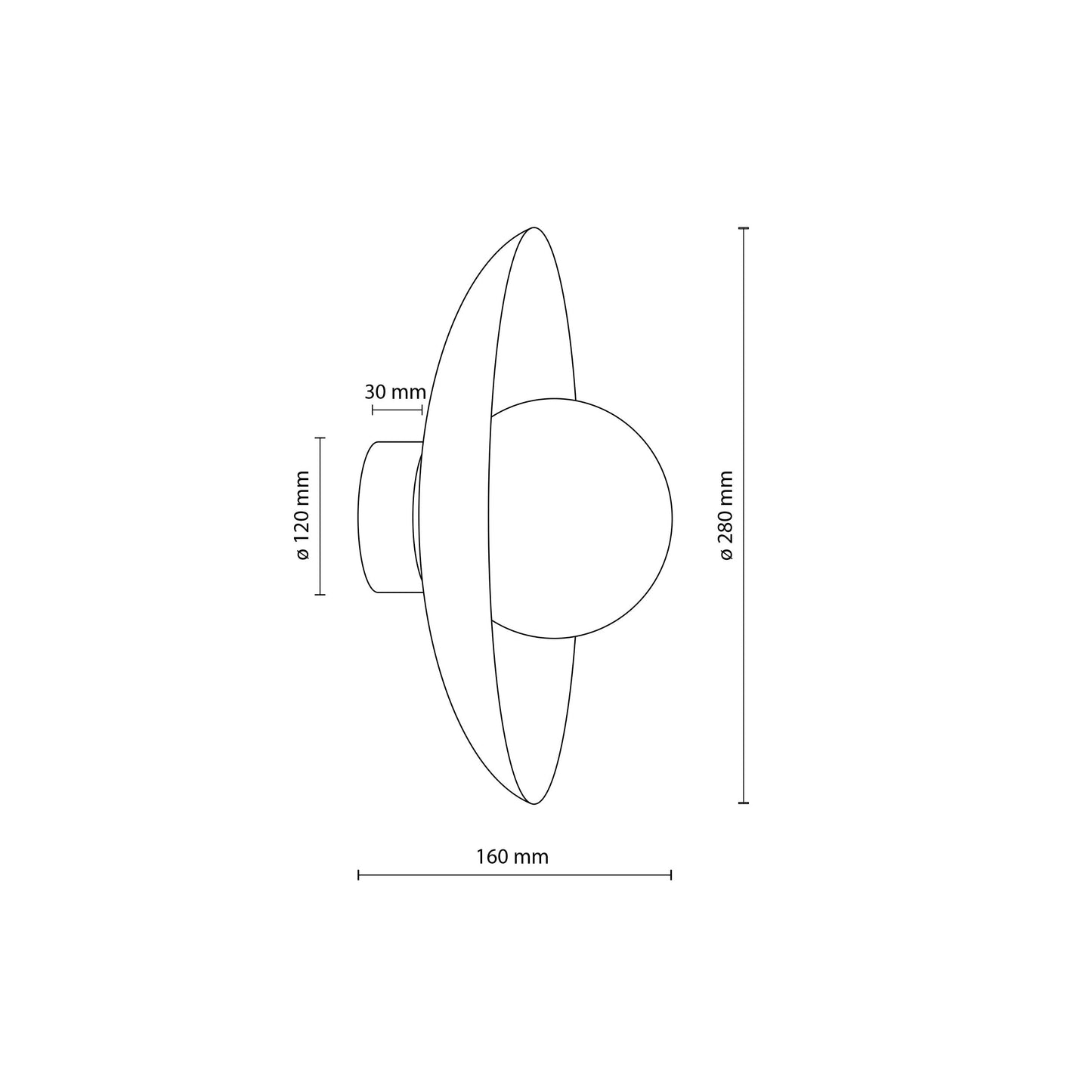 Slate Scandinavian Minimalist Wall Sconce Light Fixture for Bedroom, Hallway & Living Room LumoCrafts