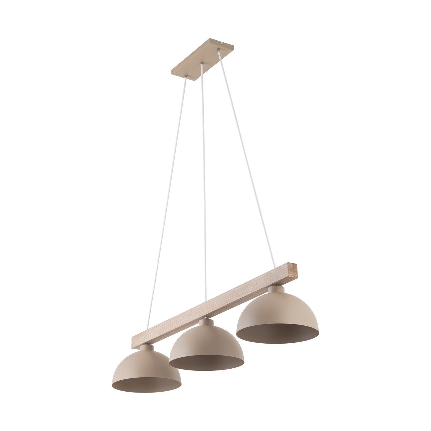 OSLO Beige Scandinavian Pendant Light 3