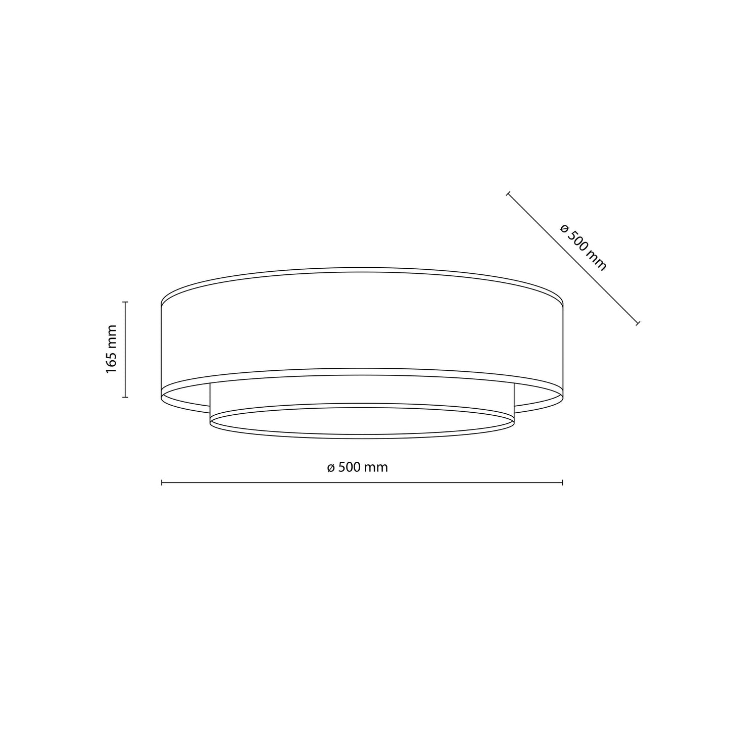 CALISTO JUTE Natural Woven Flush Mount Ceiling Light Fixture for Kitchen, Hallway & Living Room – Scandinavian Minimalist Lighting LumoCrafts