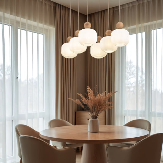 Ballo Scandinavian Pendant Light 6 LumoCrafts