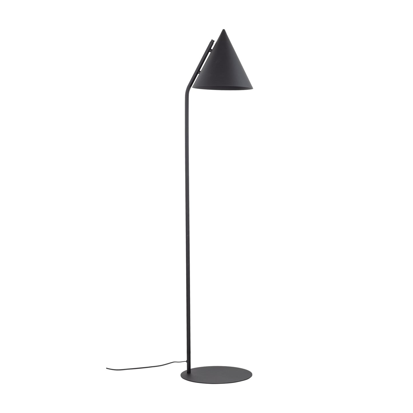 Lampadaire minimaliste moderne noir CONO