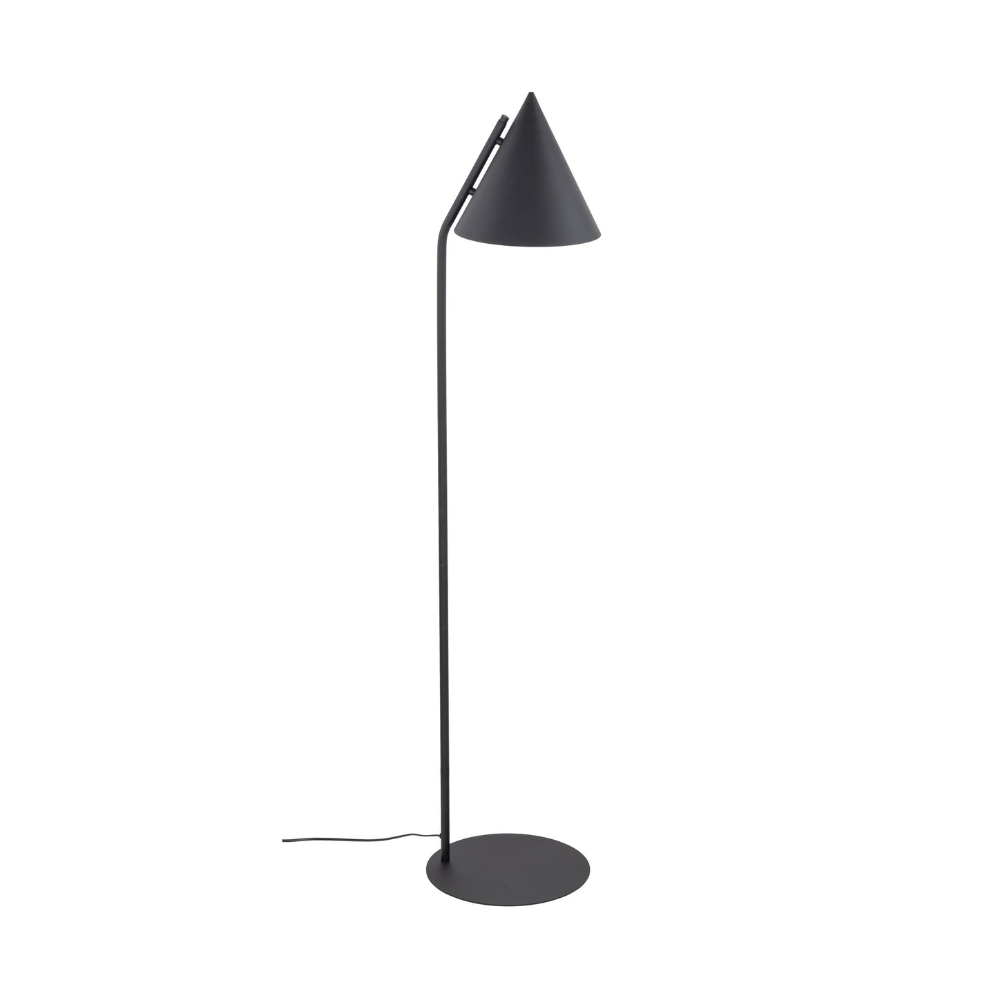 Lampadaire minimaliste moderne noir CONO