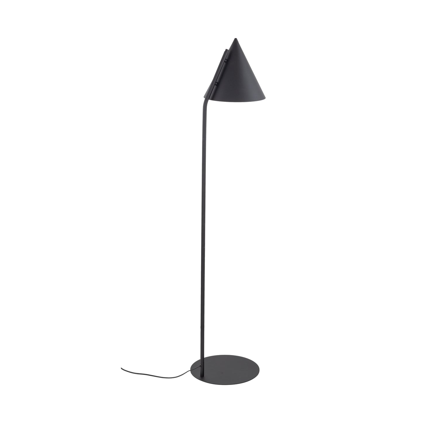 Lampadaire minimaliste moderne noir CONO
