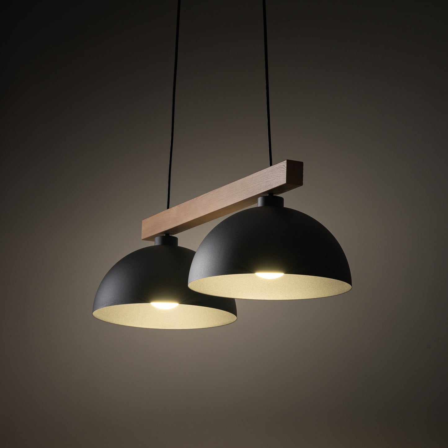 Suspension scandinave noire OSLO 2