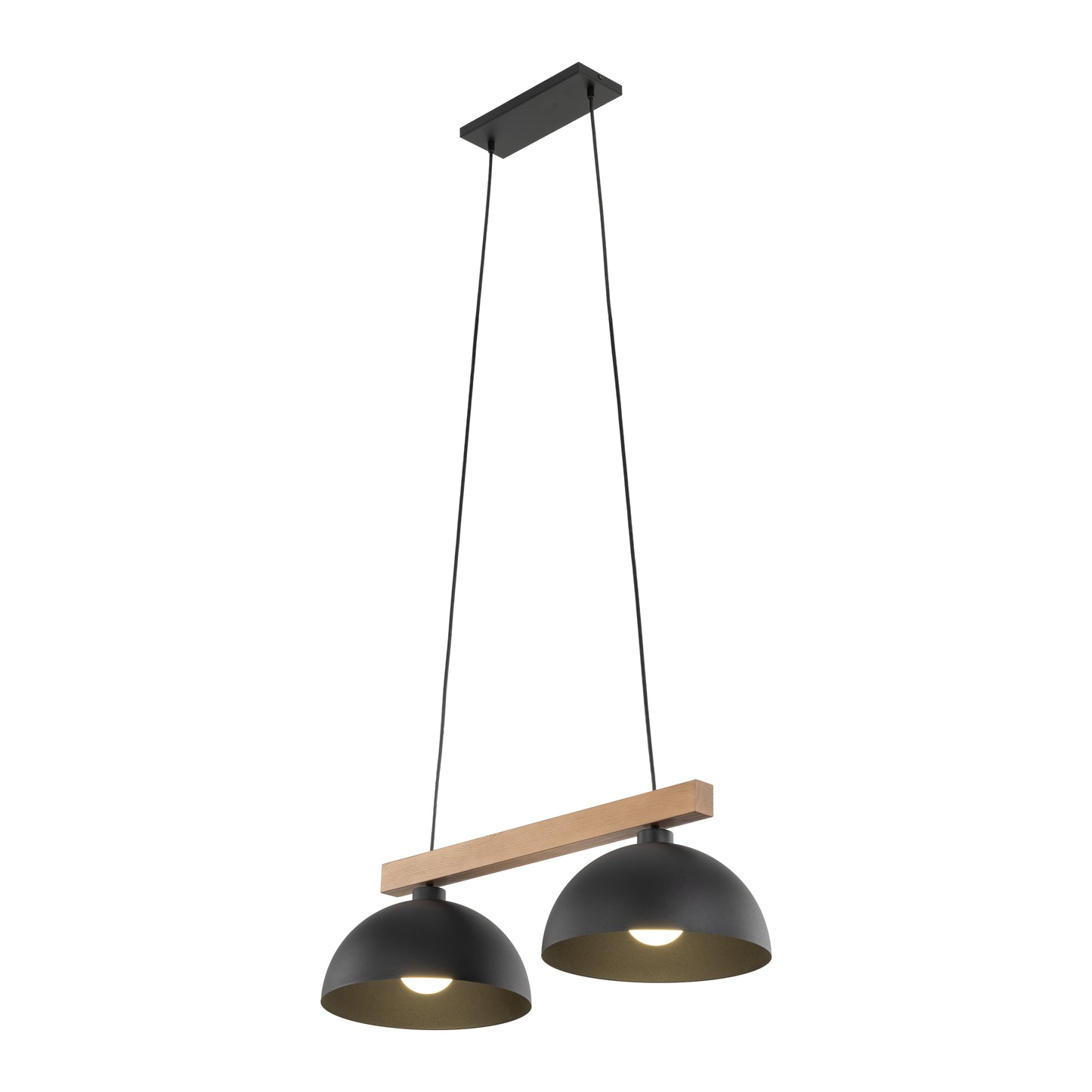 Suspension scandinave noire OSLO 2