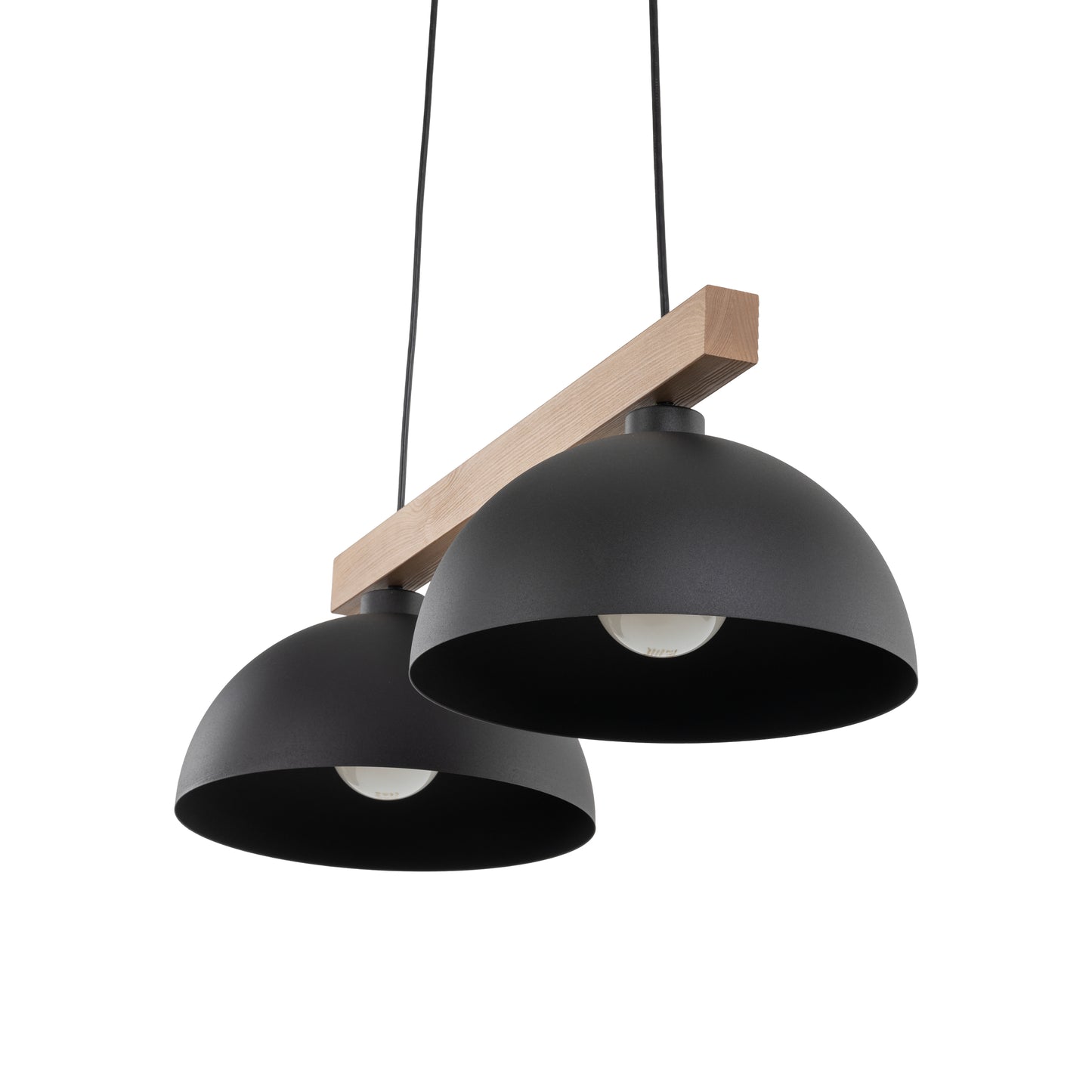 Suspension scandinave noire OSLO 2