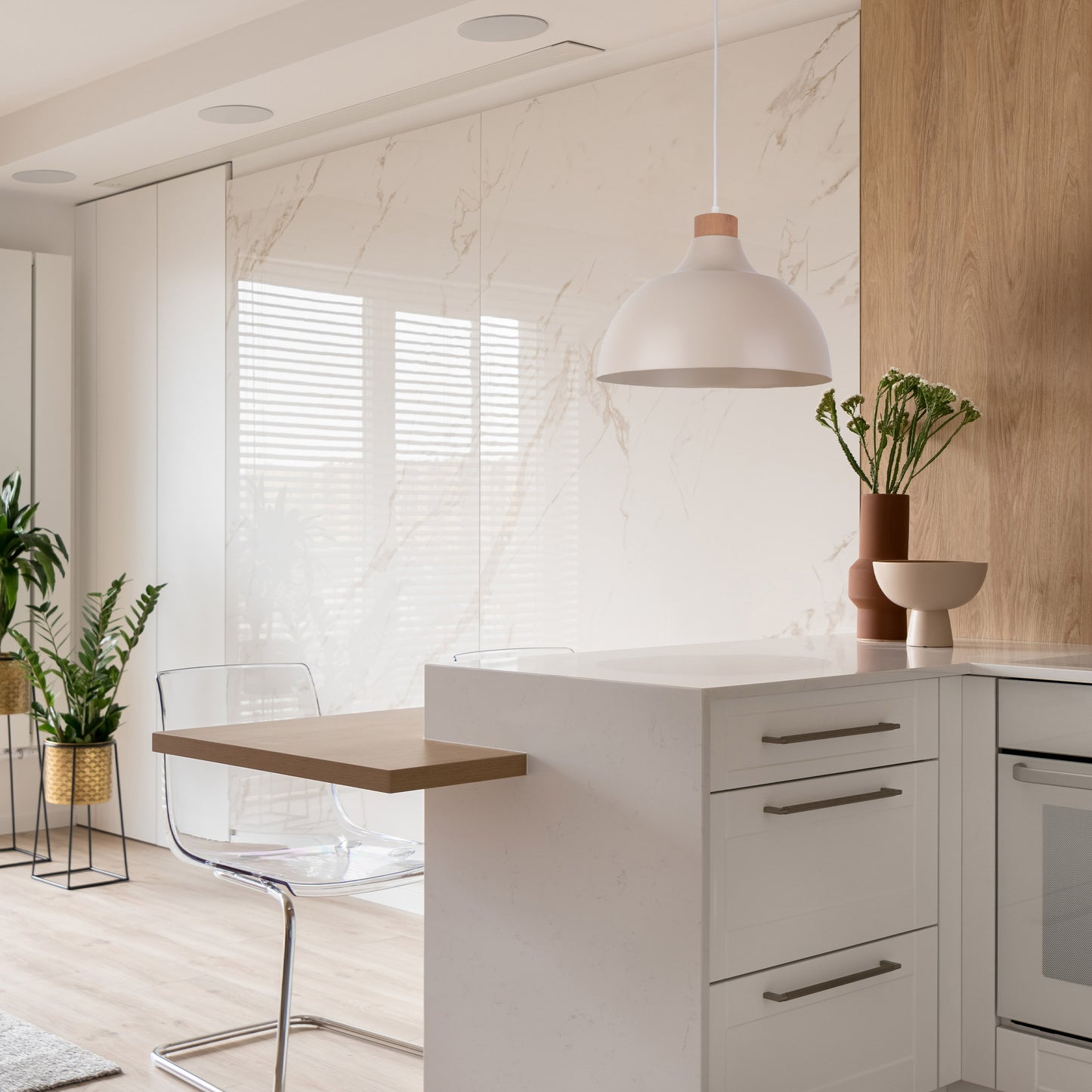 CAP Beige Scandianvian Pendant Lamp