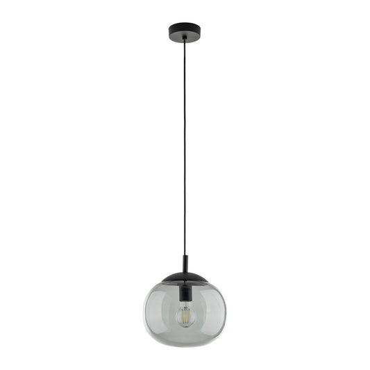 VIBE Graphite Glass Scandinavian Pendant Light