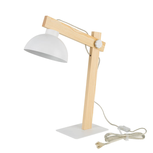 OSLO White Scandinavian Night Lamp Lumocrafts