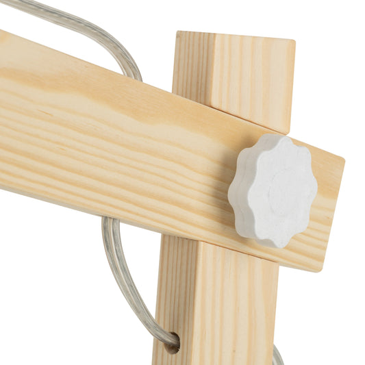 OSLO White Scandinavian Night Lamp Lumocrafts