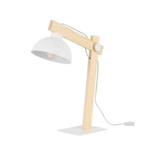 OSLO White Scandinavian Night Lamp Lumocrafts