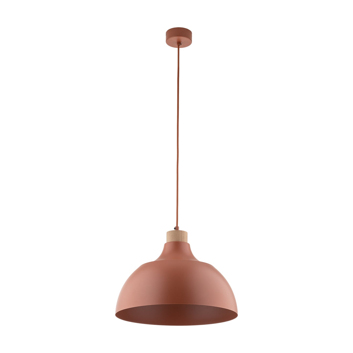 Suspension scandinave rouge brique CAP