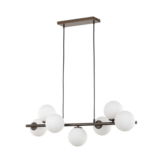 ESTERA Brown Scandinavian Pendant Light 7 LumoCrafts