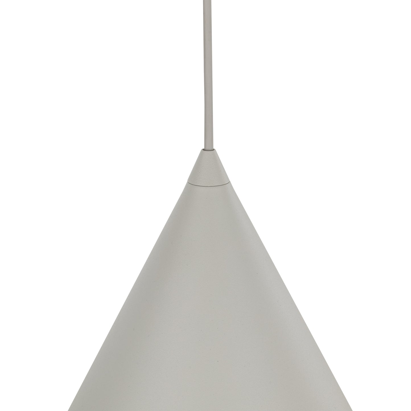Grande suspension minimaliste moderne beige CONO