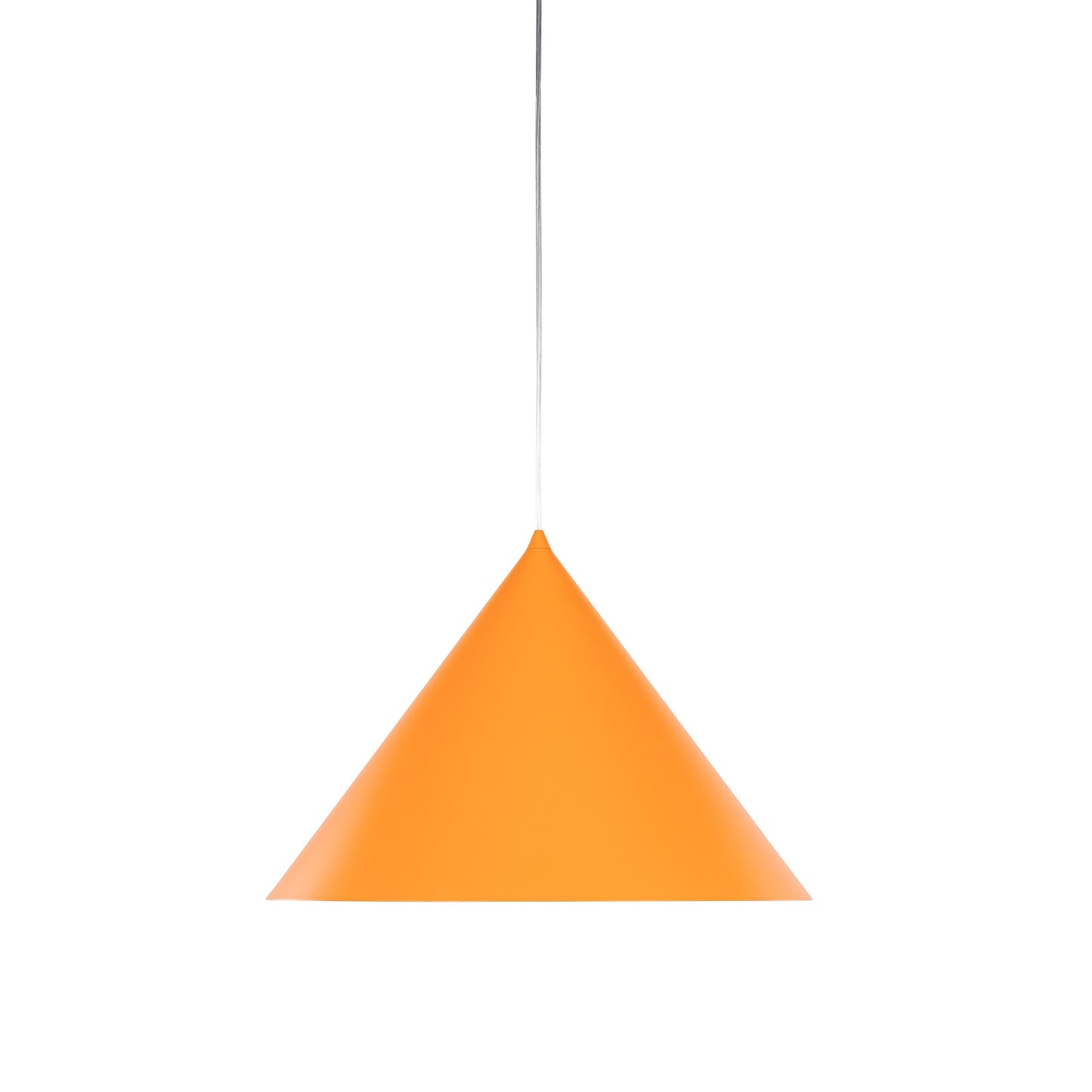 Suspension moderne minimaliste extra large orange CONO