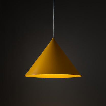 CONO Yellow  Extra Large Modern Minimalist Pendant Light
