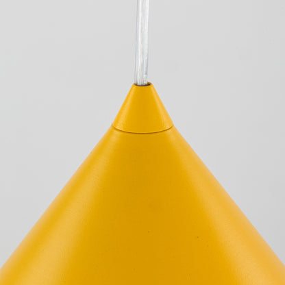 CONO Yellow  Extra Large Modern Minimalist Pendant Light