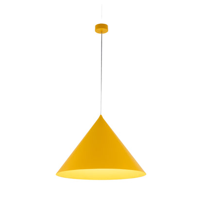 CONO Yellow  Extra Large Modern Minimalist Pendant Light