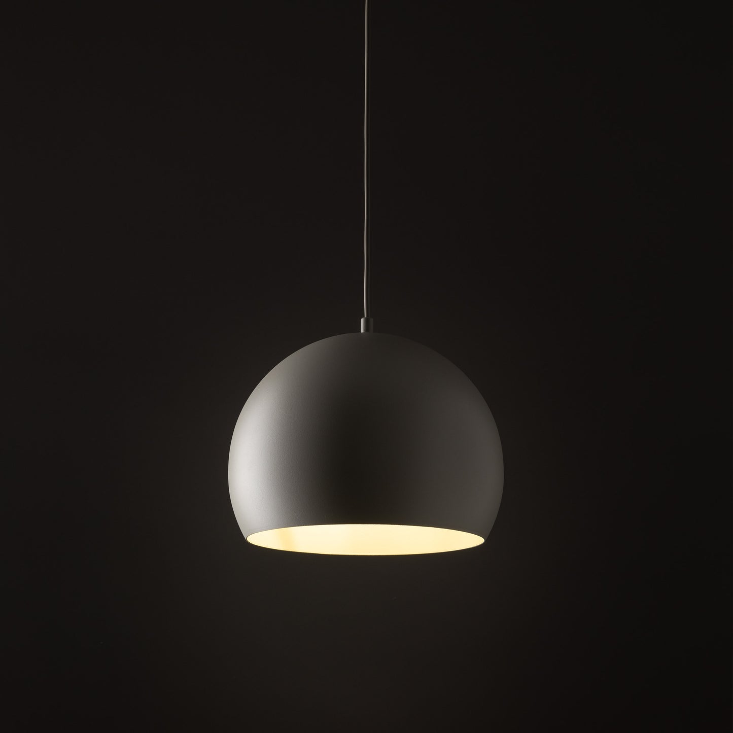 ZOE Beige Mid-Century Modern Pendant Light