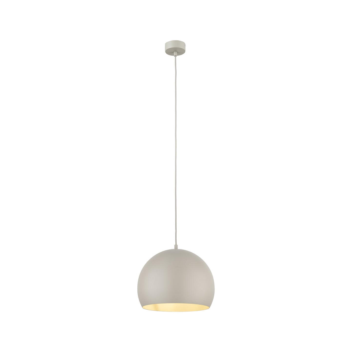 ZOE Beige Mid-Century Modern Pendant Light