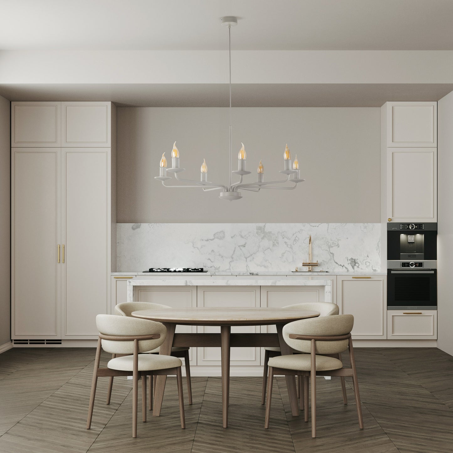 Limal chandelier in interior picture 
