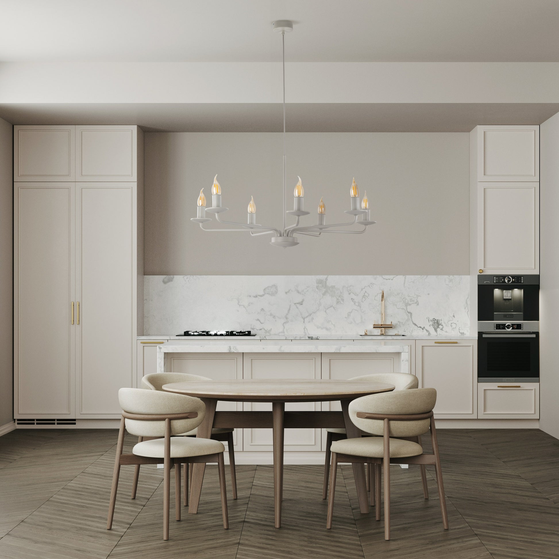 Limal chandelier in interior picture 