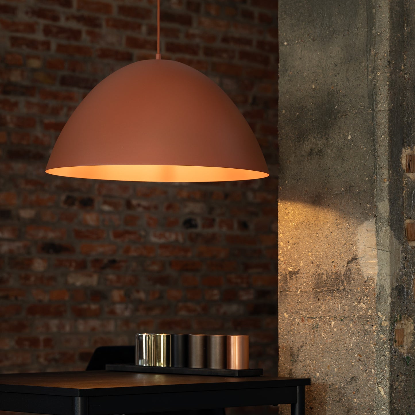 FARO Brick Mid-Century Modern Pendant Light M