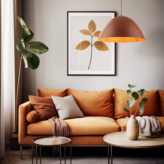 FARO Brick Mid-Century Modern Pendant Light L