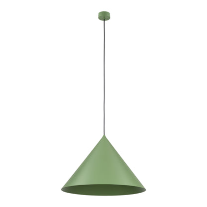 Suspension minimaliste moderne extra large noire CONO