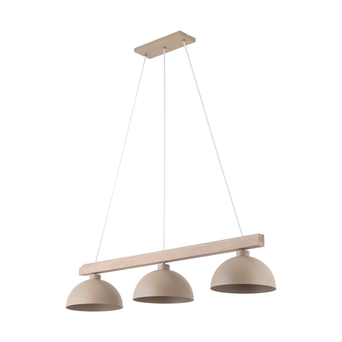 OSLO Beige Scandinavian Pendant Light 3