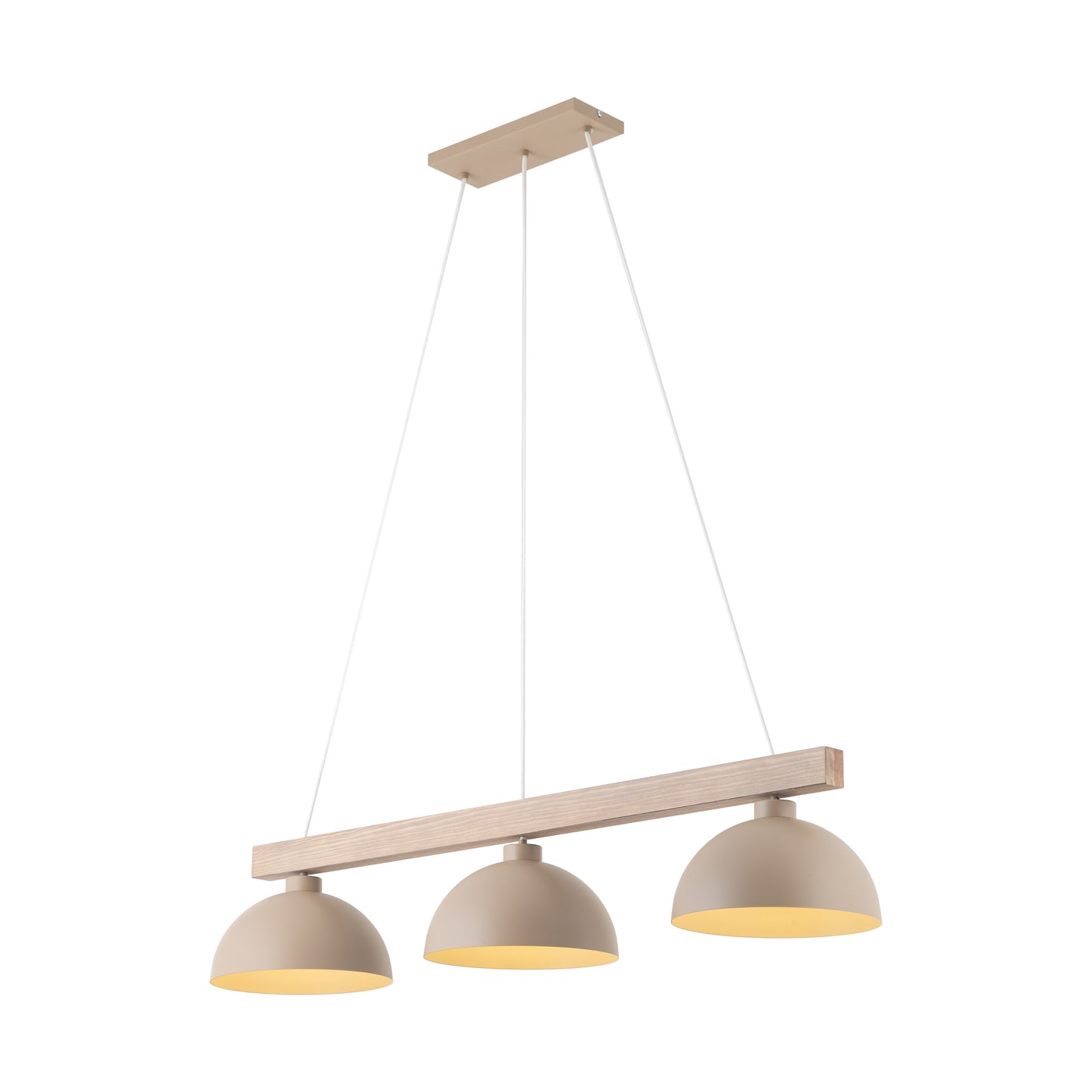 OSLO Beige Scandinavian Pendant Light 3