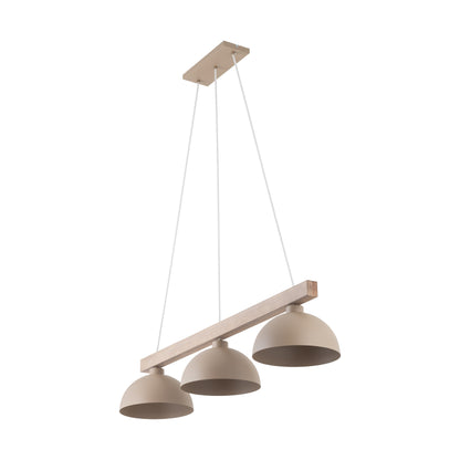 OSLO Beige Scandinavian Pendant Light 3
