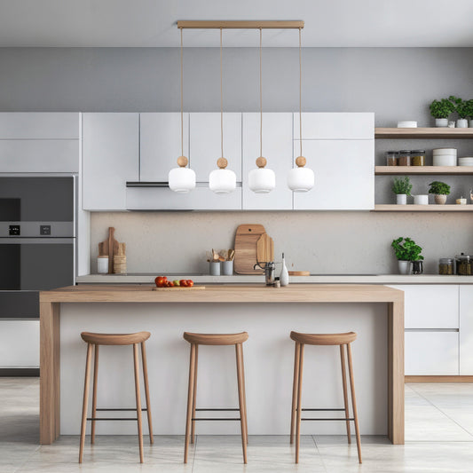 Ballo Scandinavian Pendant Light 4 LumoCrafts