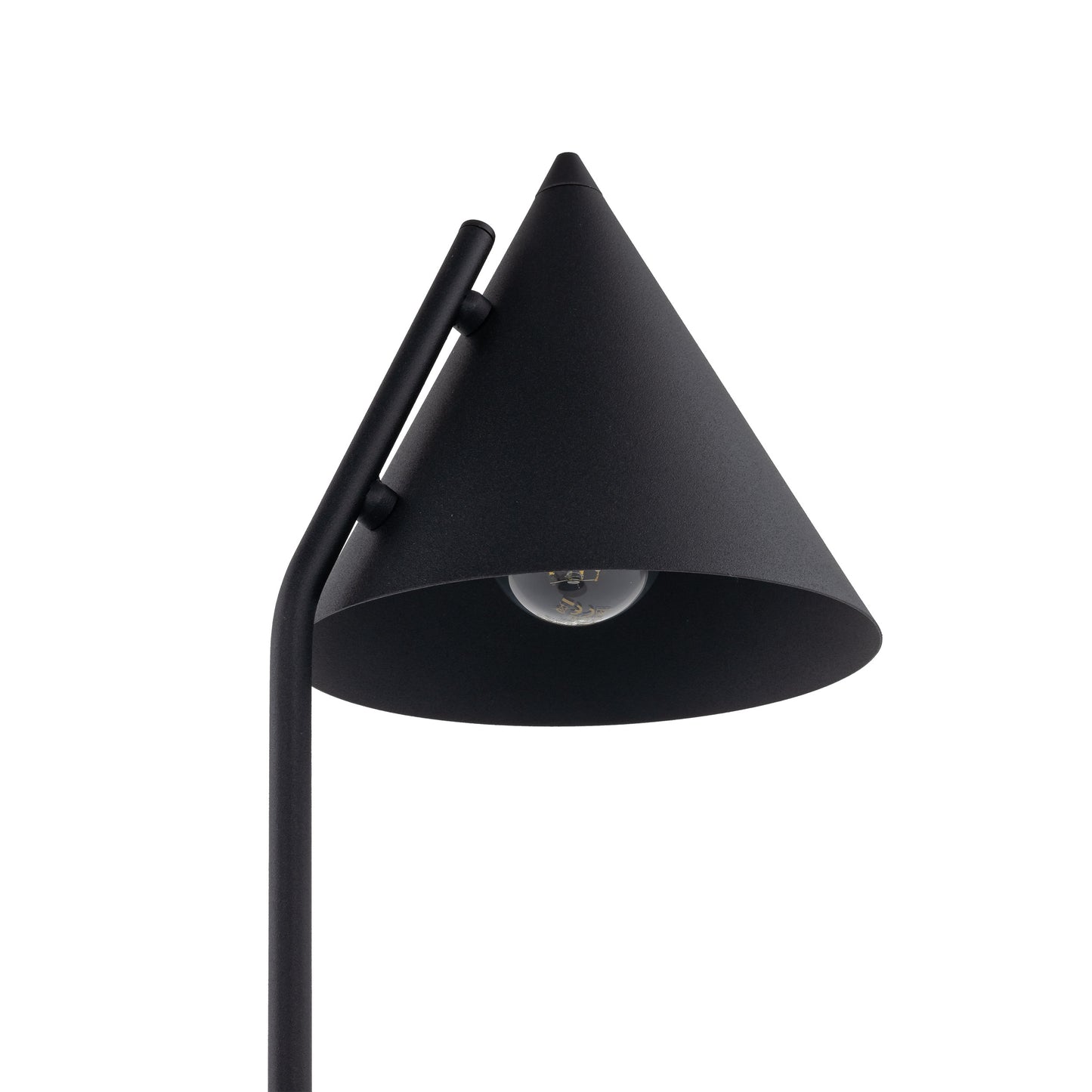 Lampe de nuit minimaliste moderne noire CONO
