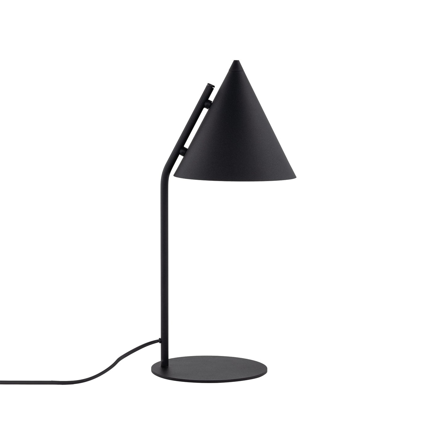 Lampe de nuit minimaliste moderne noire CONO