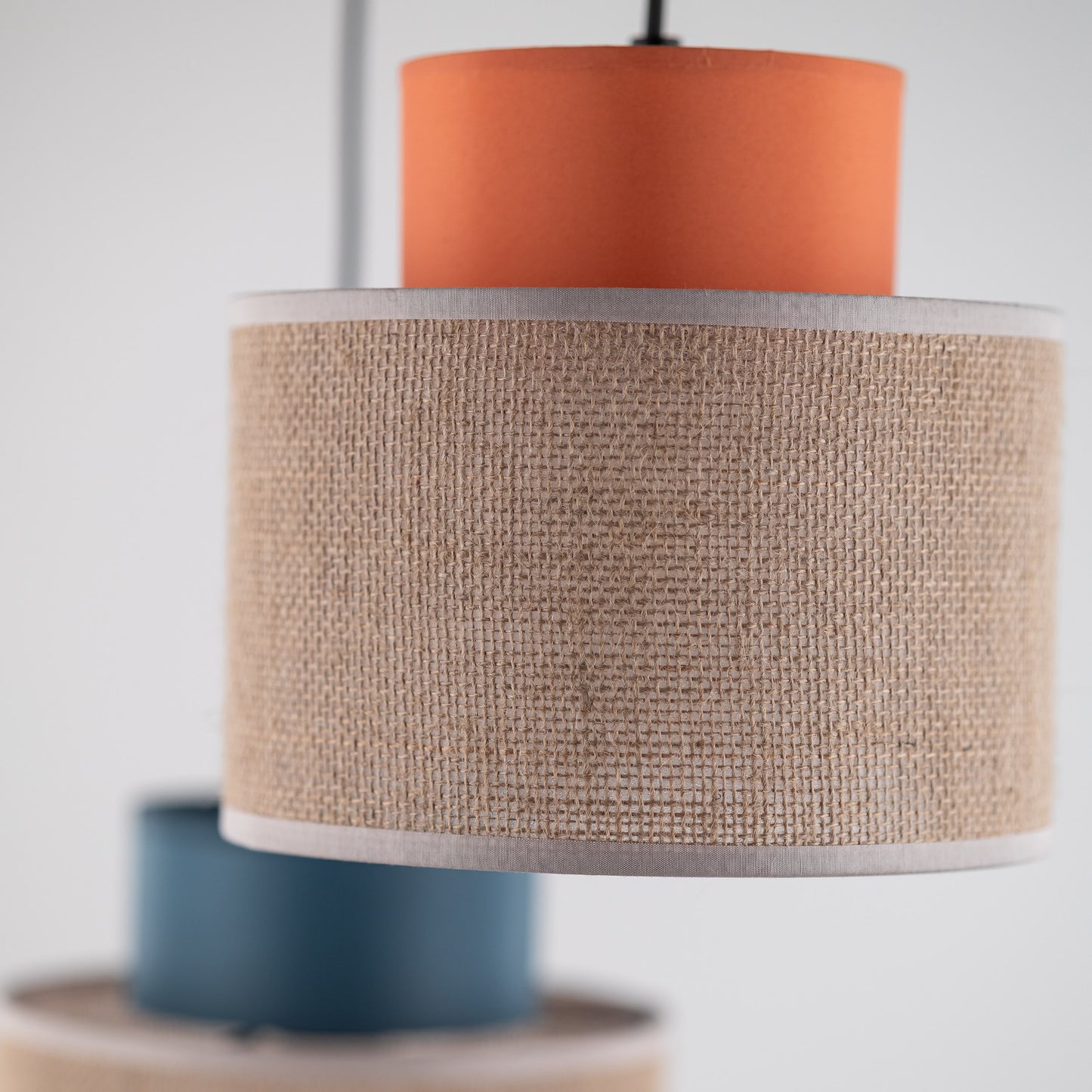 Suspension DUO en jute mélangé naturel 3