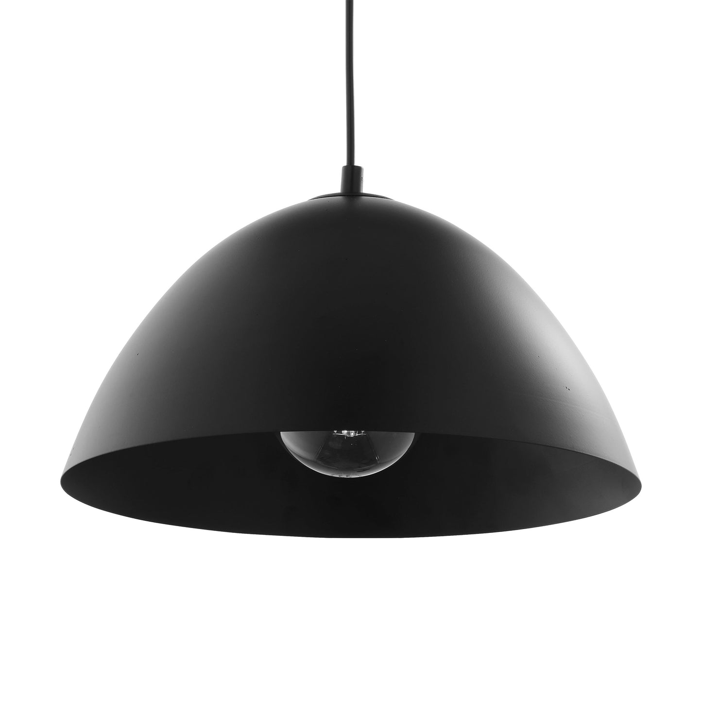 Suspension FARO noire style Mid-Century Modern M
