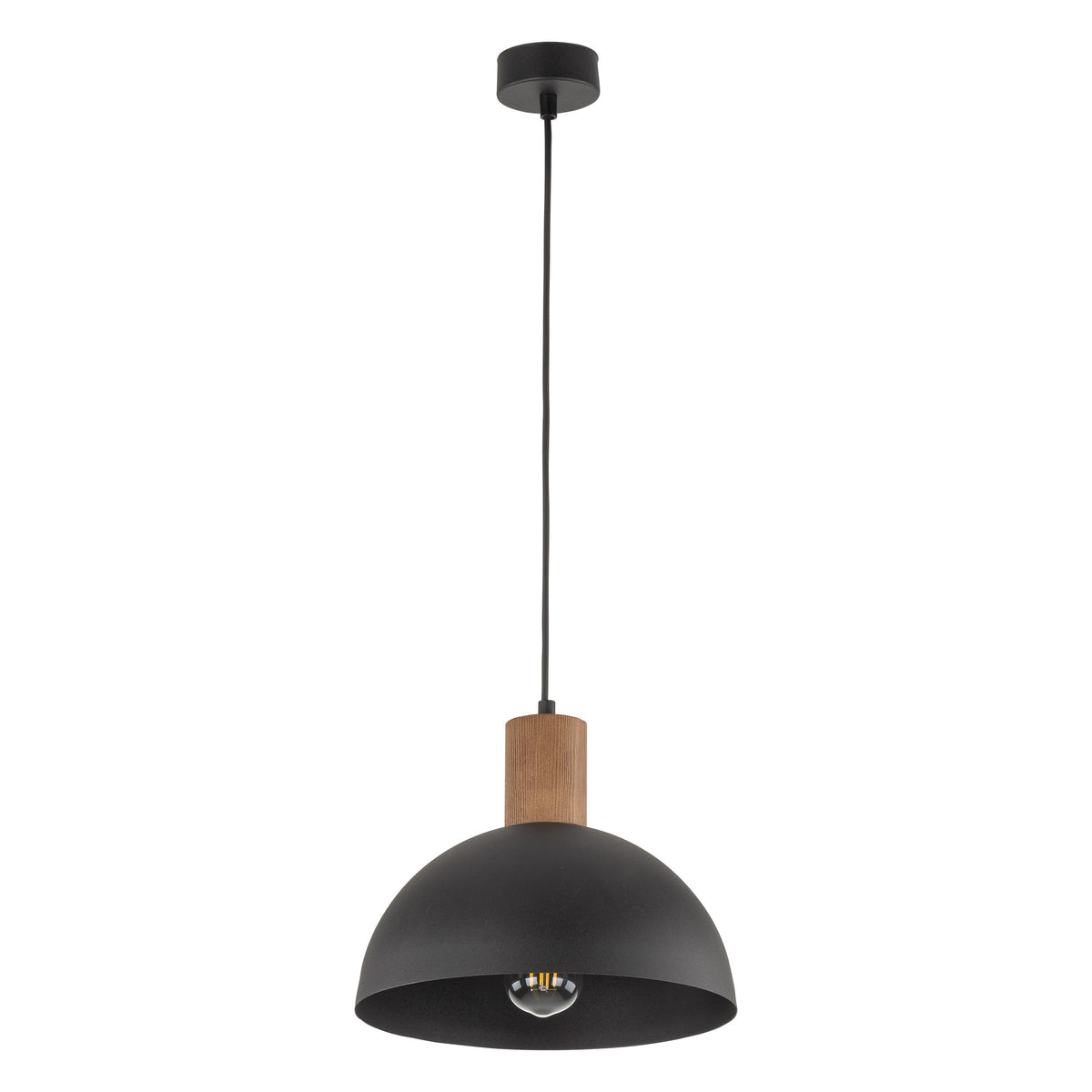 OSLO black pendant against a plain background