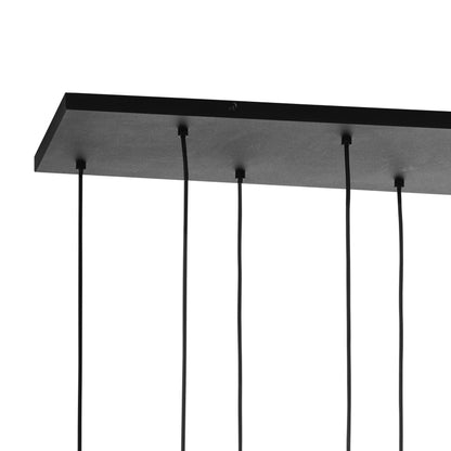 Suspension scandinave CUBUS en verre graphite 8