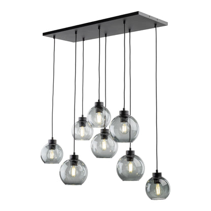 Suspension scandinave CUBUS en verre graphite 8