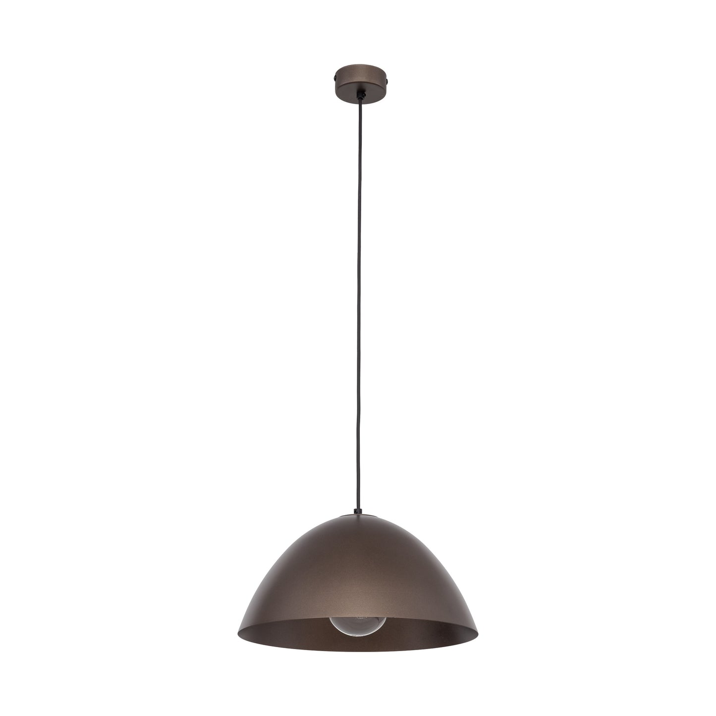 Suspension FARO marron style Mid-Century Modern M