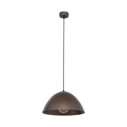 Suspension FARO marron style Mid-Century Modern M
