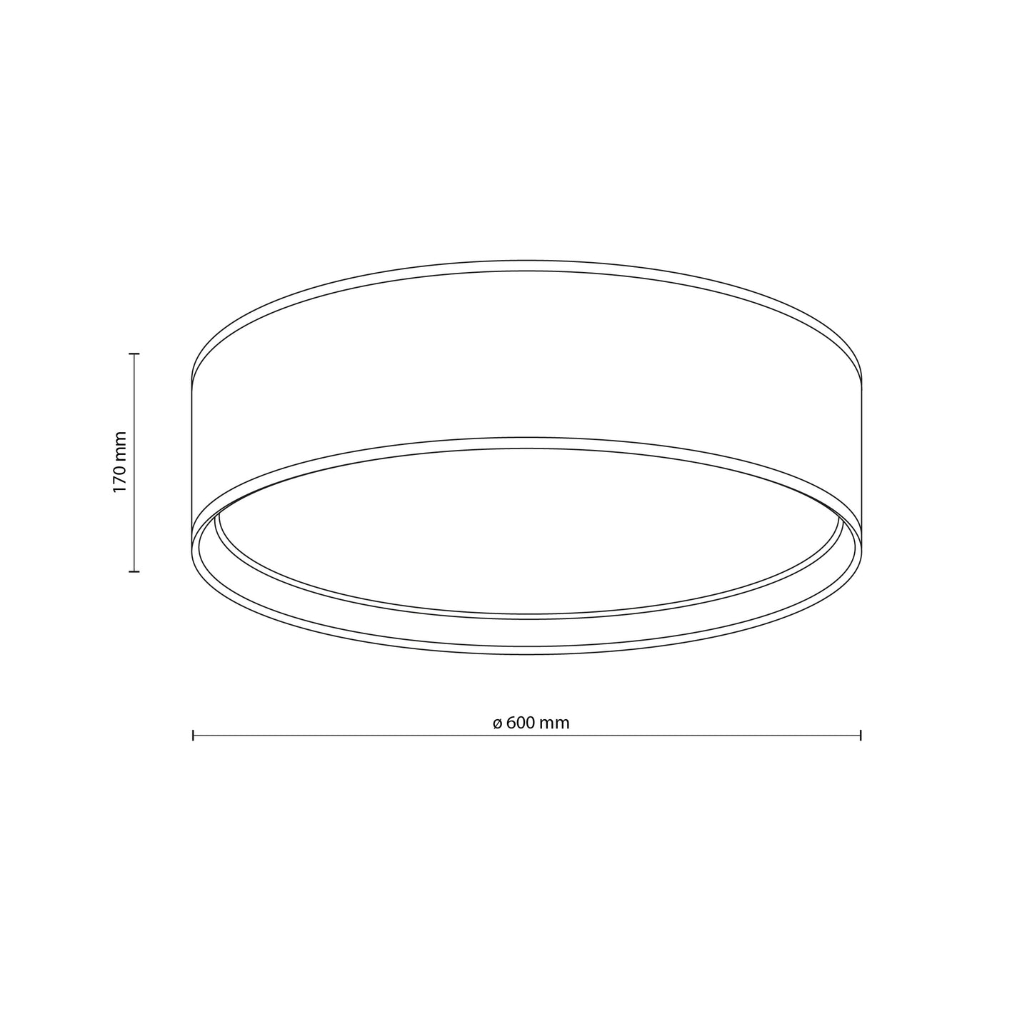 BILBAO Gold Modern Flush Mount Light