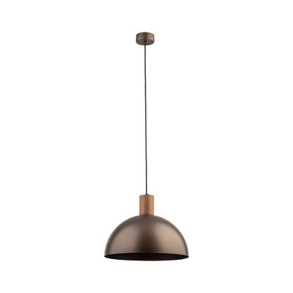 OSLO brown pendant against a plain background